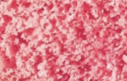 Pink velvet flavored cake image